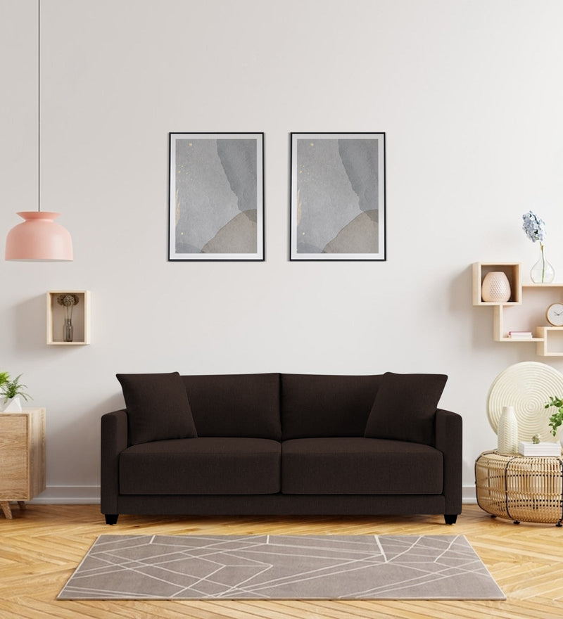 Enchant Fabric 2 Seater Sofa Grey