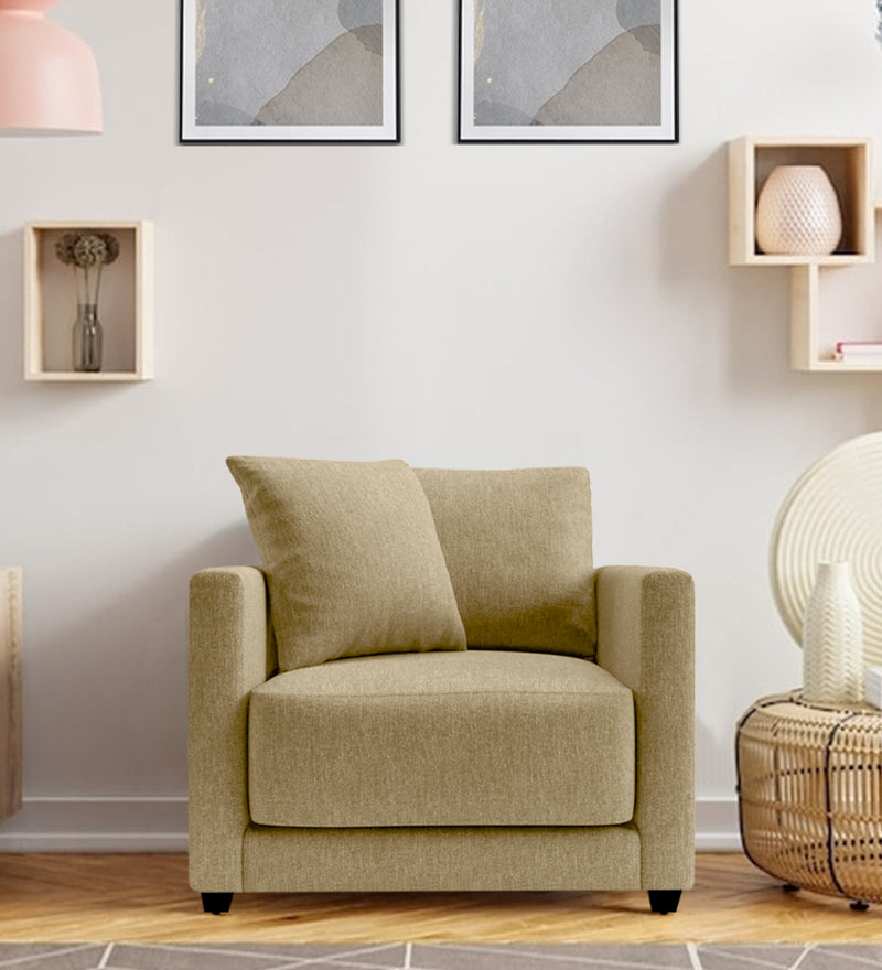 Enchant Fabric 2 Seater Sofa Grey