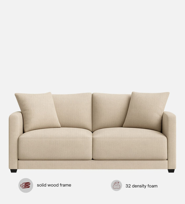 Enchant 2.0 Fabric 2 Seater Sofa In Silk Cream Colour
