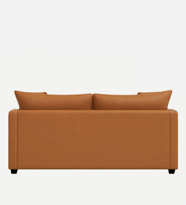 Enchant 2.0 Leatherette 2 Seater Sofa In Tan PU Colour