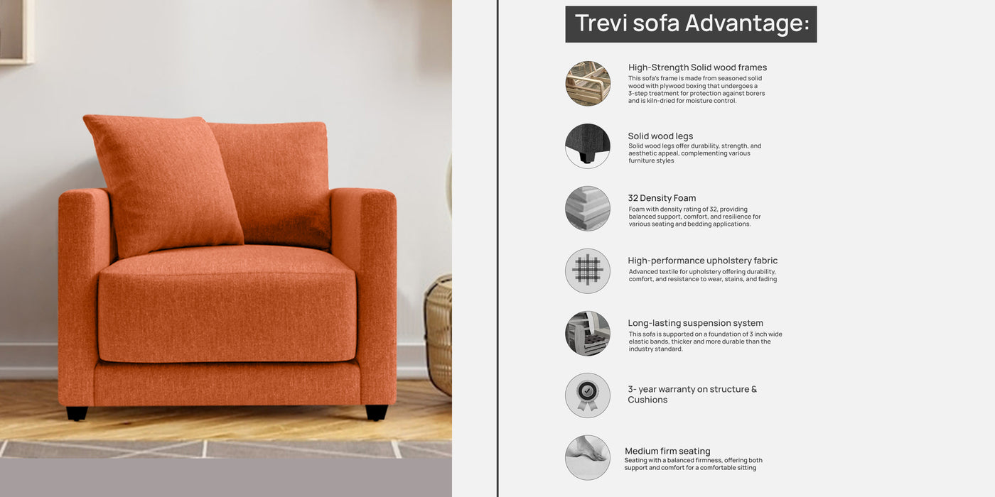 Enchant 1 Seater Sofa