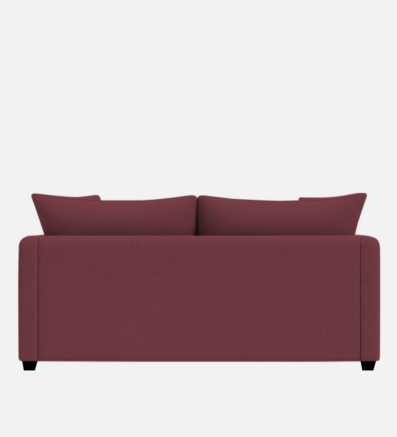 Enchant 2.0 Velvet 2 Seater Sofa In Berry Wine Colour