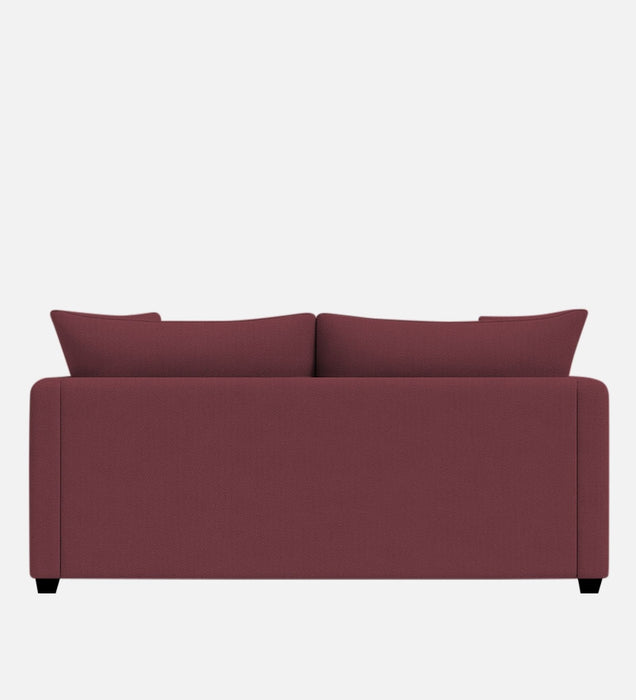 Enchant 2.0 Velvet 2 Seater Sofa In Berry Wine Colour