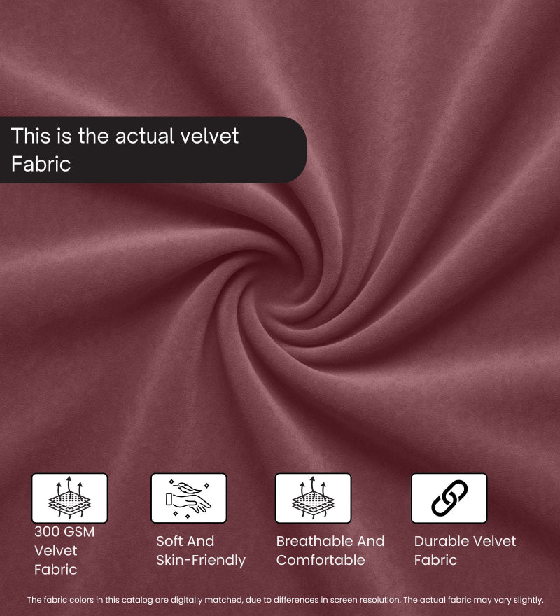 Enchant 2.0 Velvet 2 Seater Sofa In Berry Wine Colour