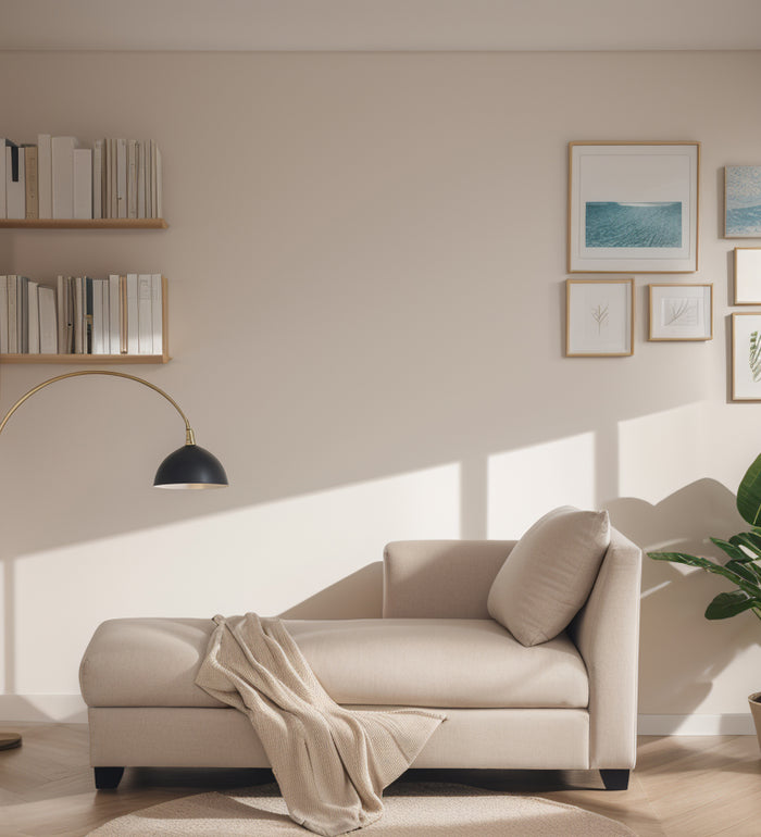 Ethos Luxury Fabric Lounger Sofa LHS