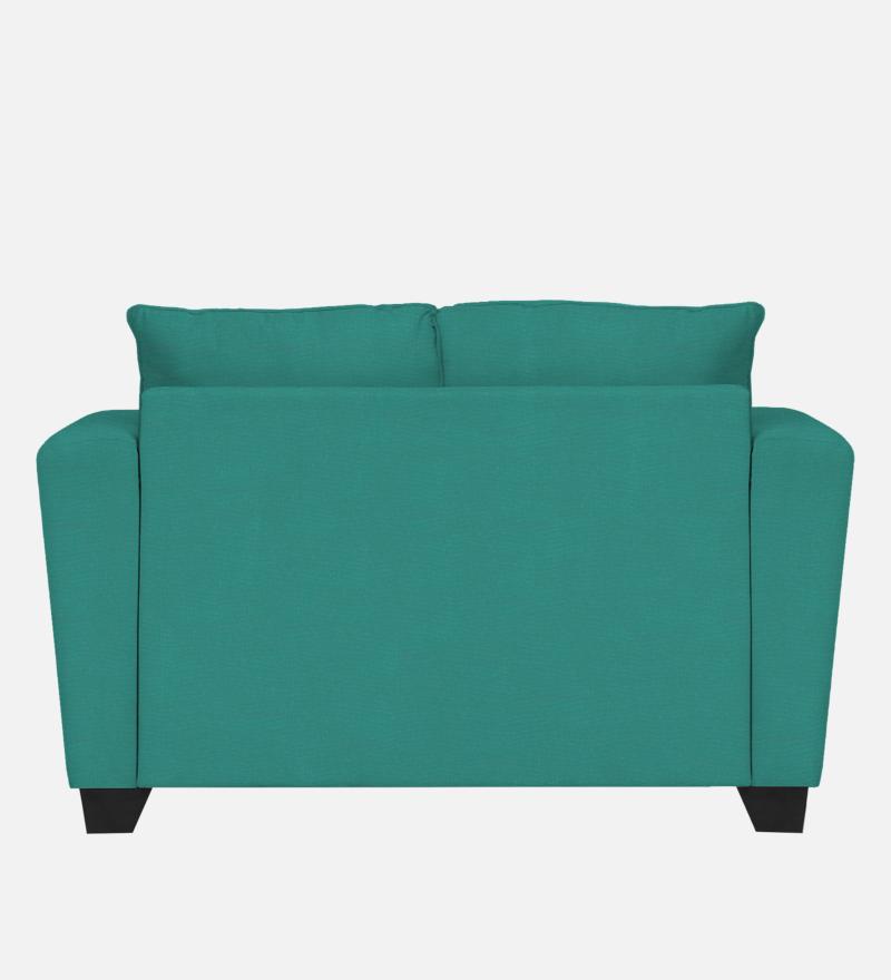 Ethos Fabric 2 Seater Sofa In Cerulean Blue Color