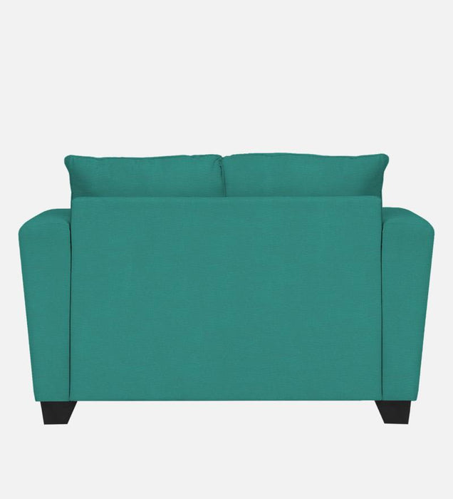 Ethos Fabric 2 Seater Sofa In Cerulean Blue Color