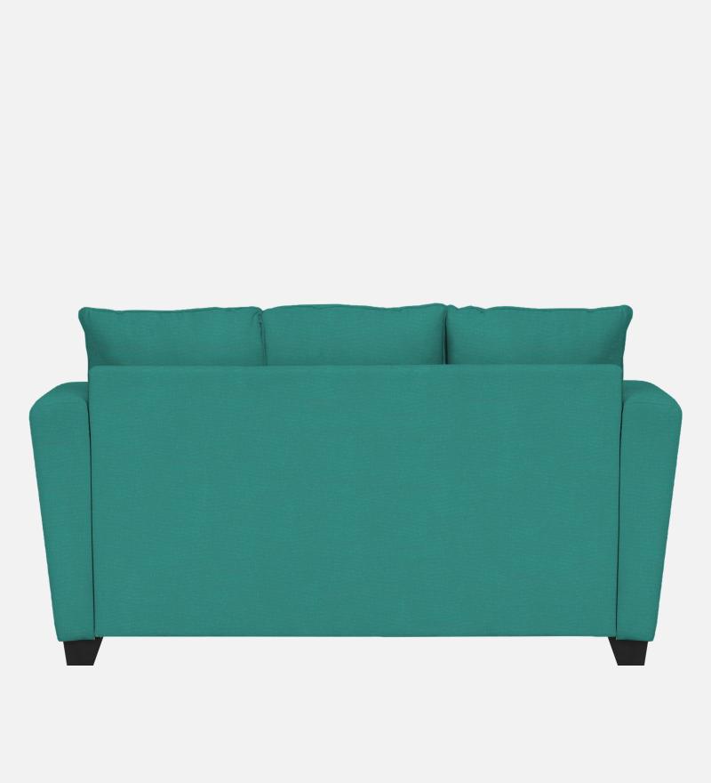 Ethos Fabric 3 Seater Sofa In Cerulean Blue Color