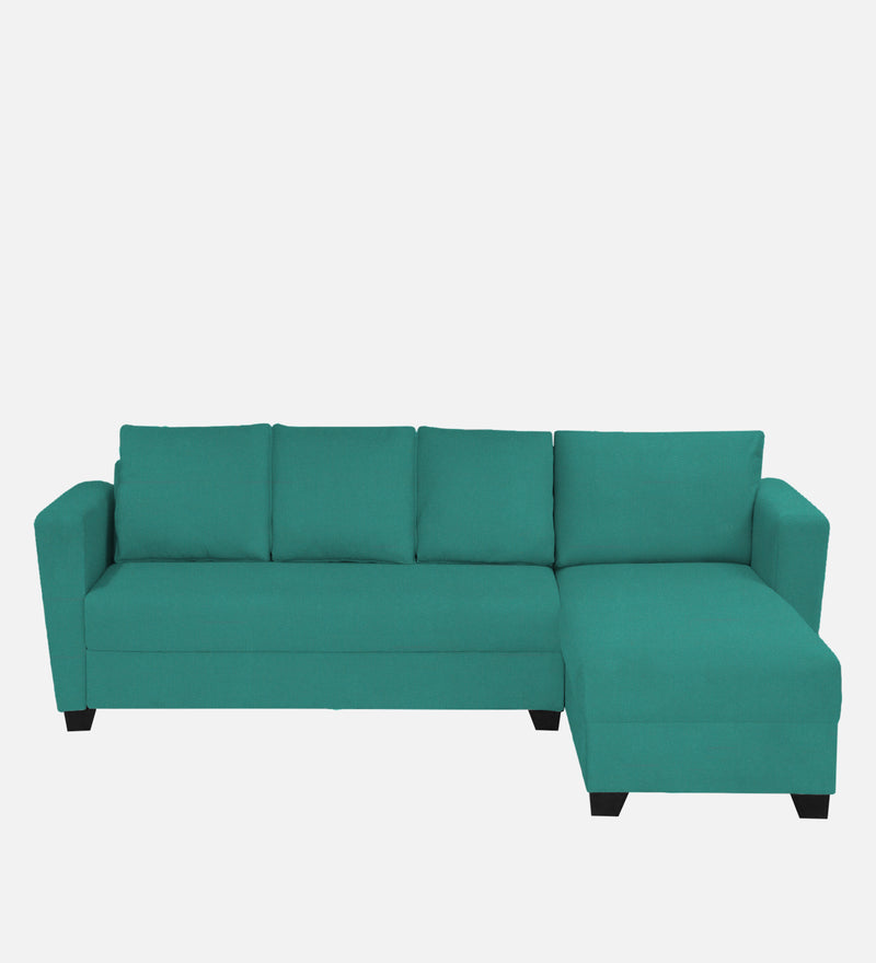 Ethos Fabric RHS 6 Seater Sofa In Cerulean Blue Color
