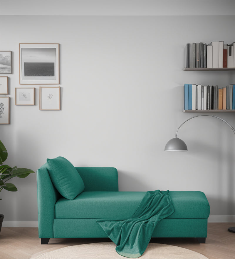 Ethos Luxury Fabric Lounger Sofa RHS