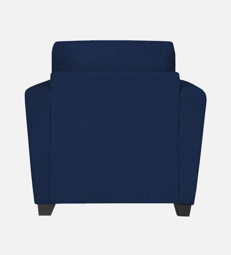 Ethos Fabric 1 Seater Sofa In Cool Cobalt Color