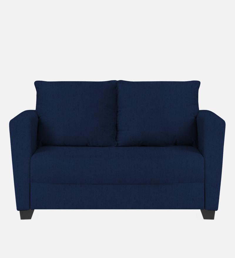 Ethos Fabric 2 Seater Sofa In Cool Cobalt Color