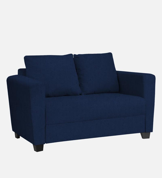 Ethos Fabric 2 Seater Sofa In Cool Cobalt Color