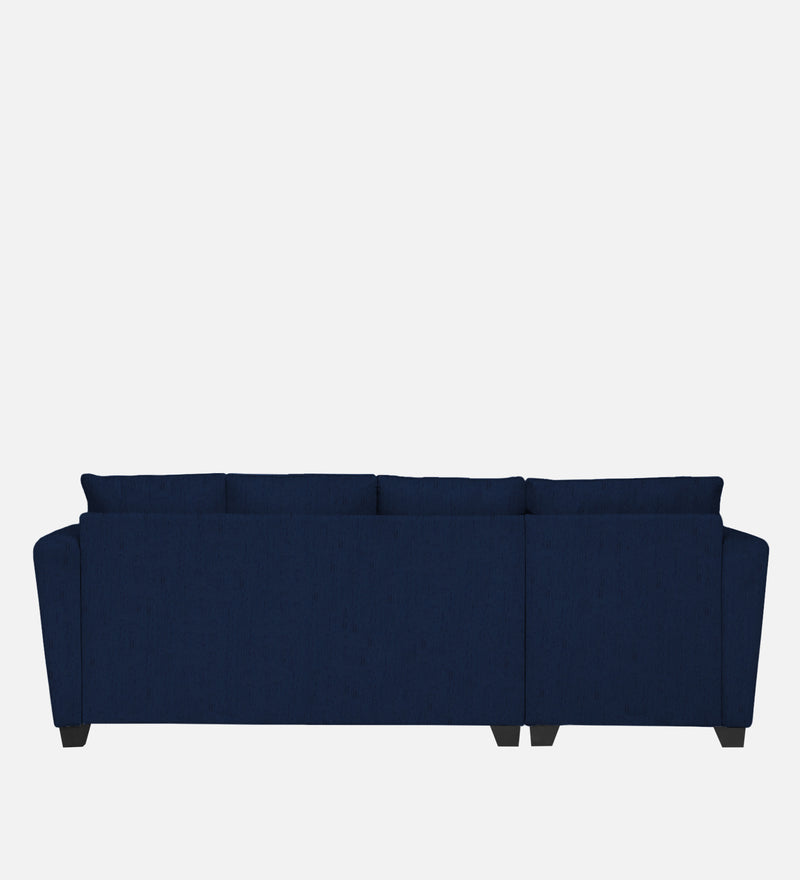 Ethos Fabric LHS 6 Seater Sofa In Cool Cobalt Color