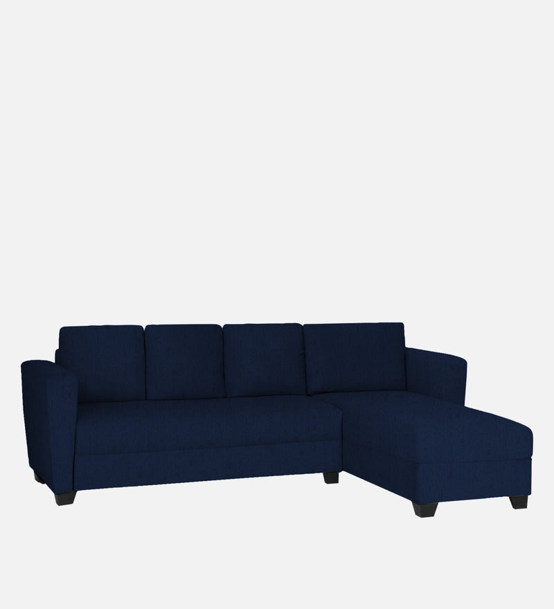 Ethos Fabric RHS 6 Seater Sofa In Cool Cobalt Color