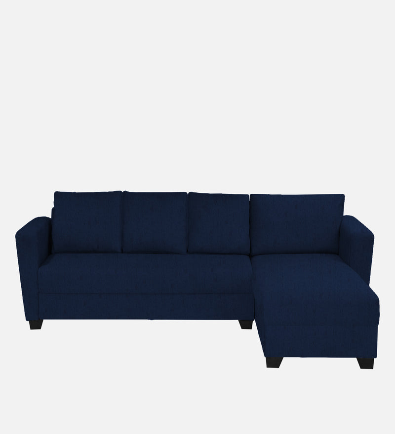 Ethos Fabric RHS 6 Seater Sofa In Cool Cobalt Color