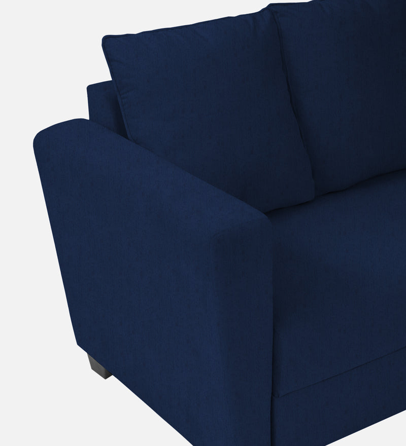 Ethos Fabric RHS 6 Seater Sofa In Cool Cobalt Color