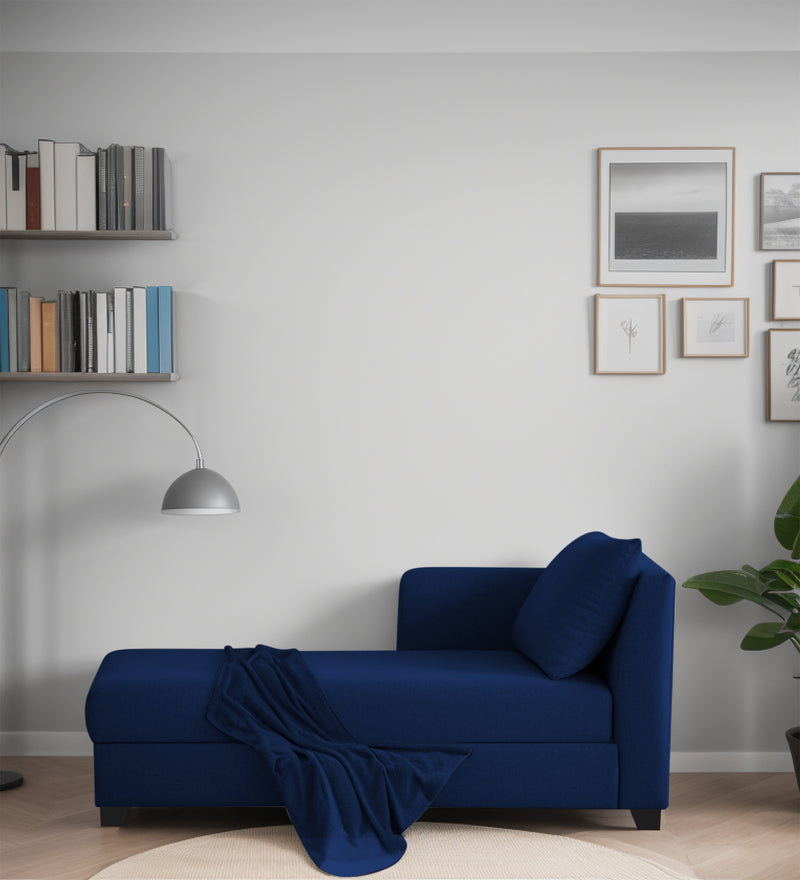 Ethos Luxury Fabric Lounger Sofa LHS