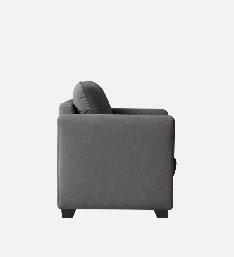 Ethos Fabric 2 Seater Sofa In Grey Color