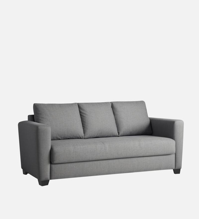 Ethos Fabric 3 Seater Sofa In Grey Color