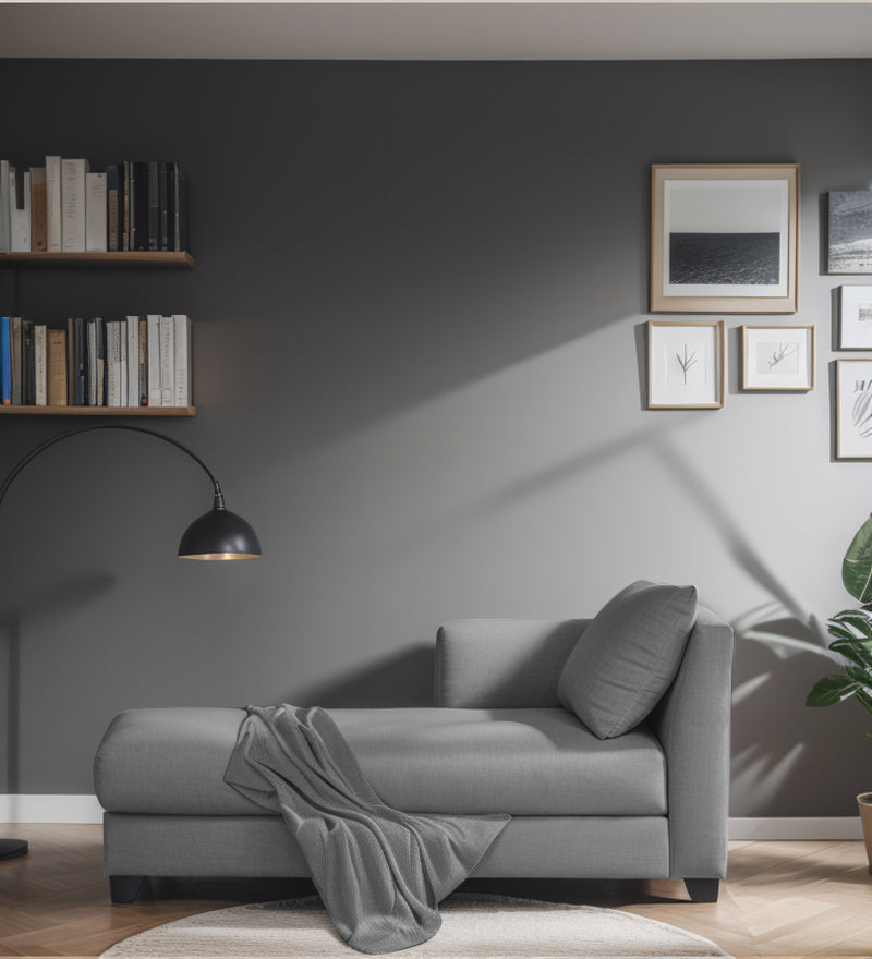 Ethos Luxury Fabric Lounger Sofa LHS