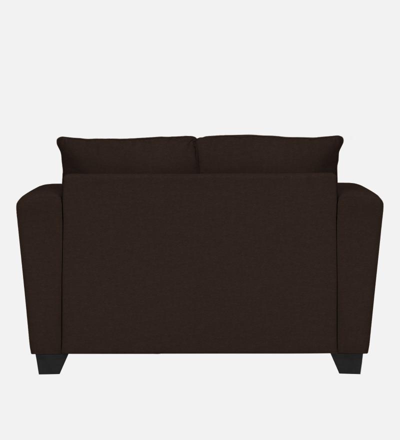 Ethos Fabric 2 Seater Sofa In Mahogany Color