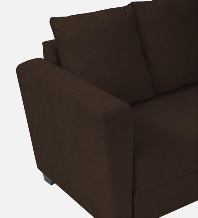 Ethos Fabric 2 Seater Sofa In Mahogany Color