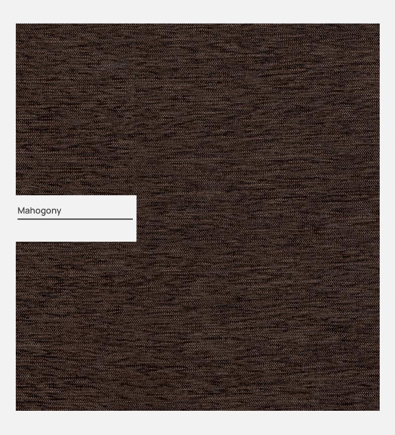 Ethos Fabric 2 Seater Sofa In Mahogany Color