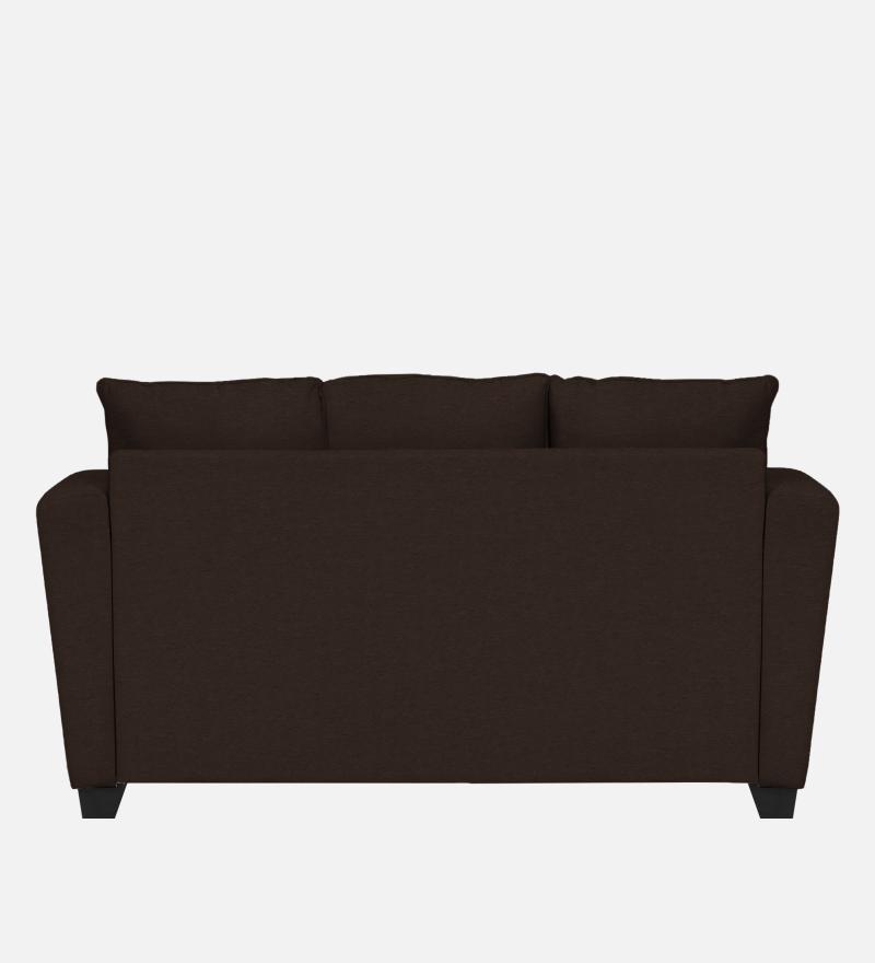 Ethos Fabric 3 Seater Sofa In Mahogany Color