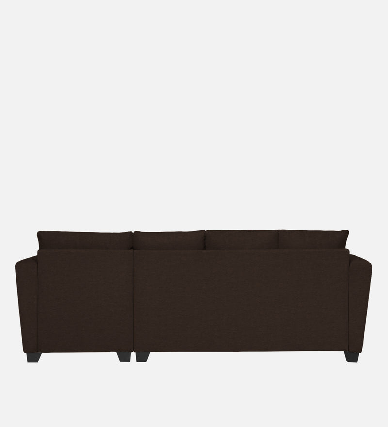 Ethos Fabric RHS 6 Seater Sofa In Mahogany Color