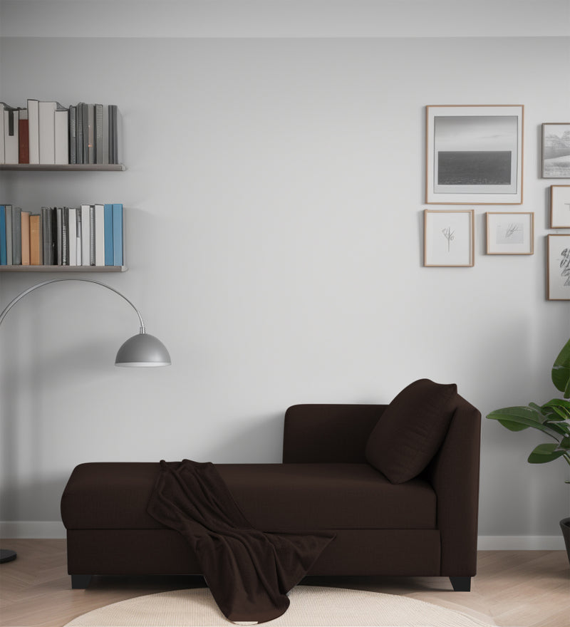 Ethos Luxury Fabric Lounger Sofa LHS