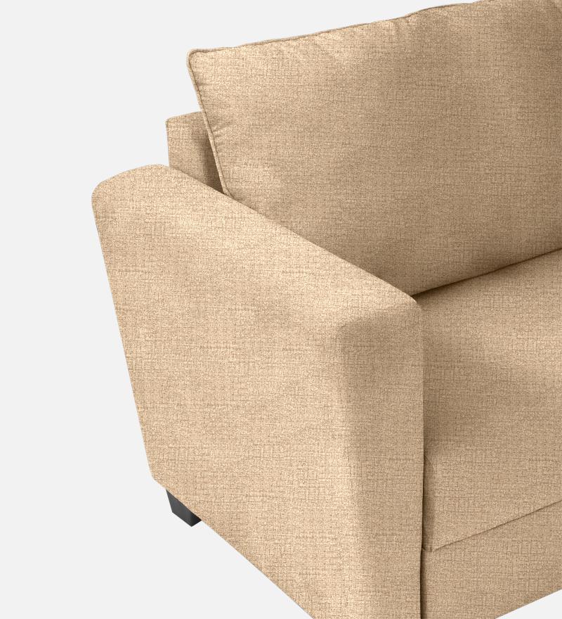 Ethos Fabric 2 Seater Sofa In Neutral Beige Color