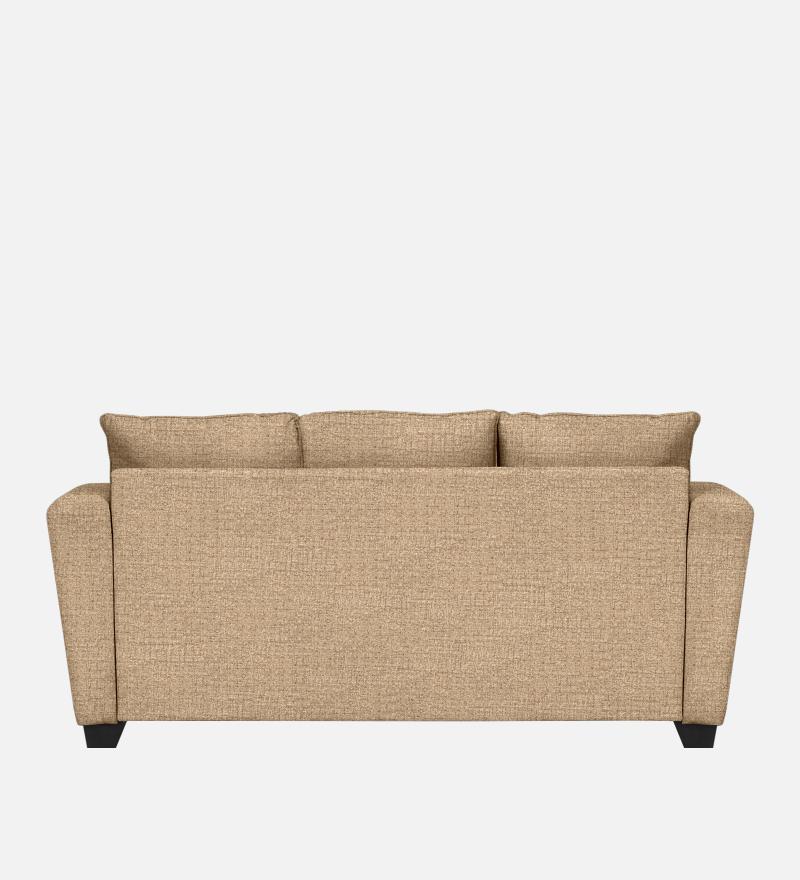 Ethos Fabric 3 Seater Sofa In Neutral Beige Color
