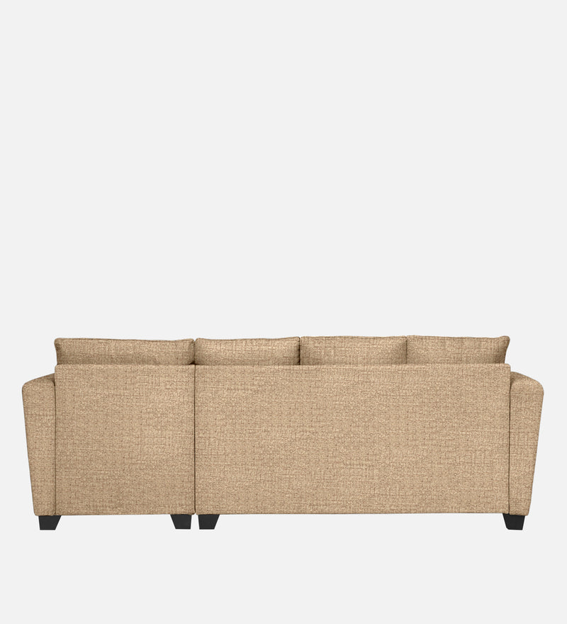 Ethos Fabric RHS 6 Seater Sofa In Neutral Beige Color