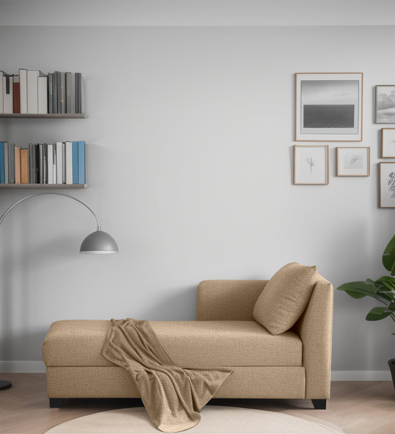 Ethos Luxury Fabric Lounger Sofa LHS