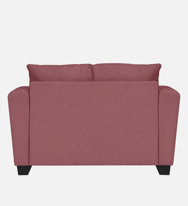 Ethos Fabric 2 Seater Sofa In Pink Color