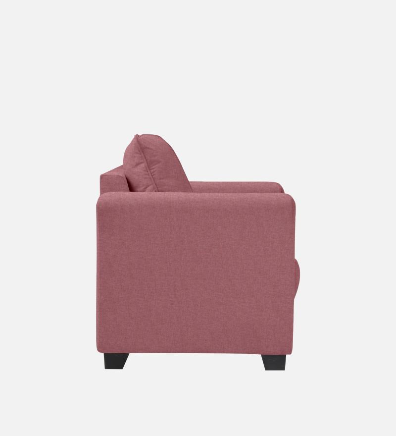 Ethos Fabric 3 Seater Sofa In Pink Color
