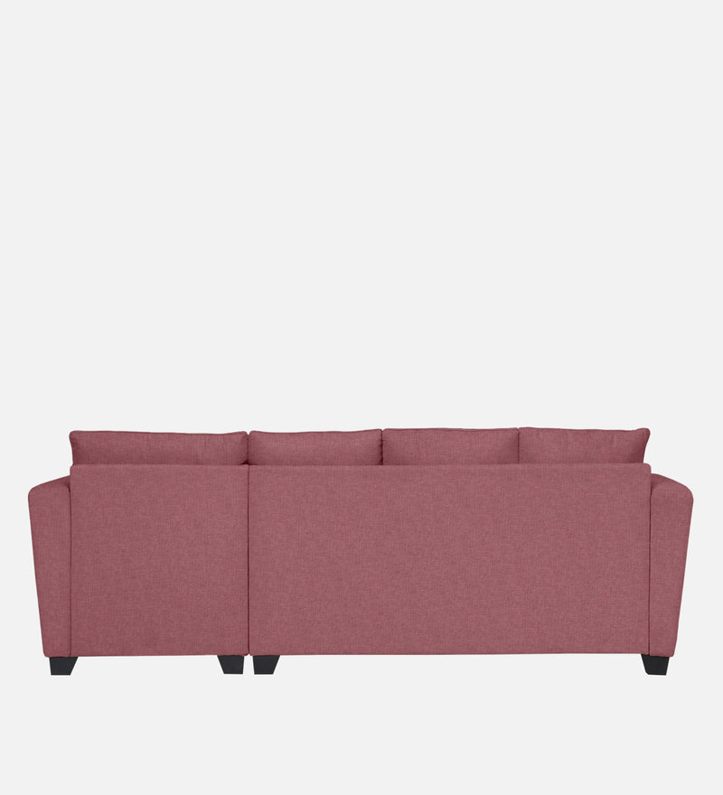 Ethos Fabric RHS 6 Seater Sofa In Pink Color