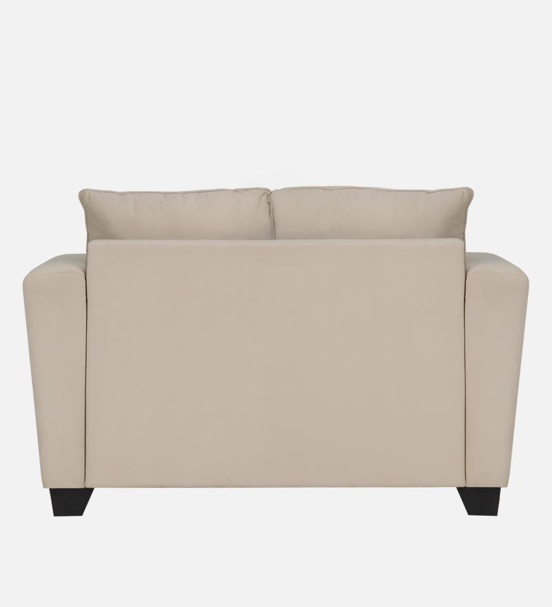 Ethos Velvet 2 Seater Sofa In Camel Beige Color