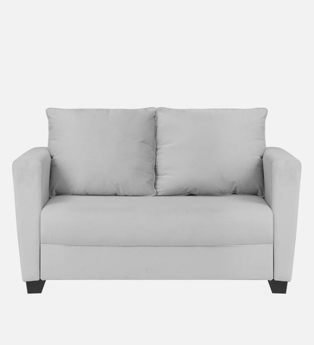 Ethos Valvet 2 Seater Sofa In Grey Color