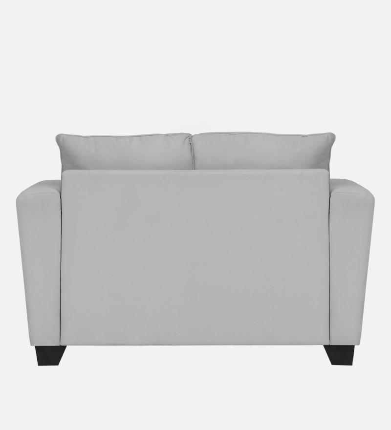 Ethos Valvet 2 Seater Sofa In Grey Color
