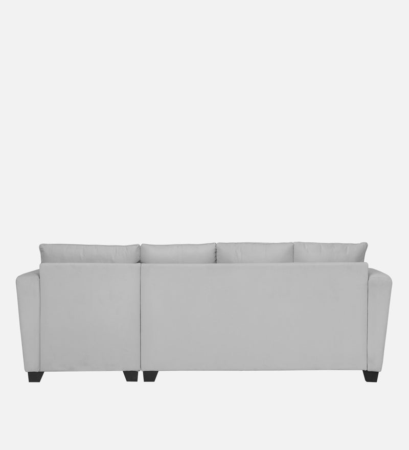 Ethos Valvet RHS 6 Seater Sofa In Grey Color