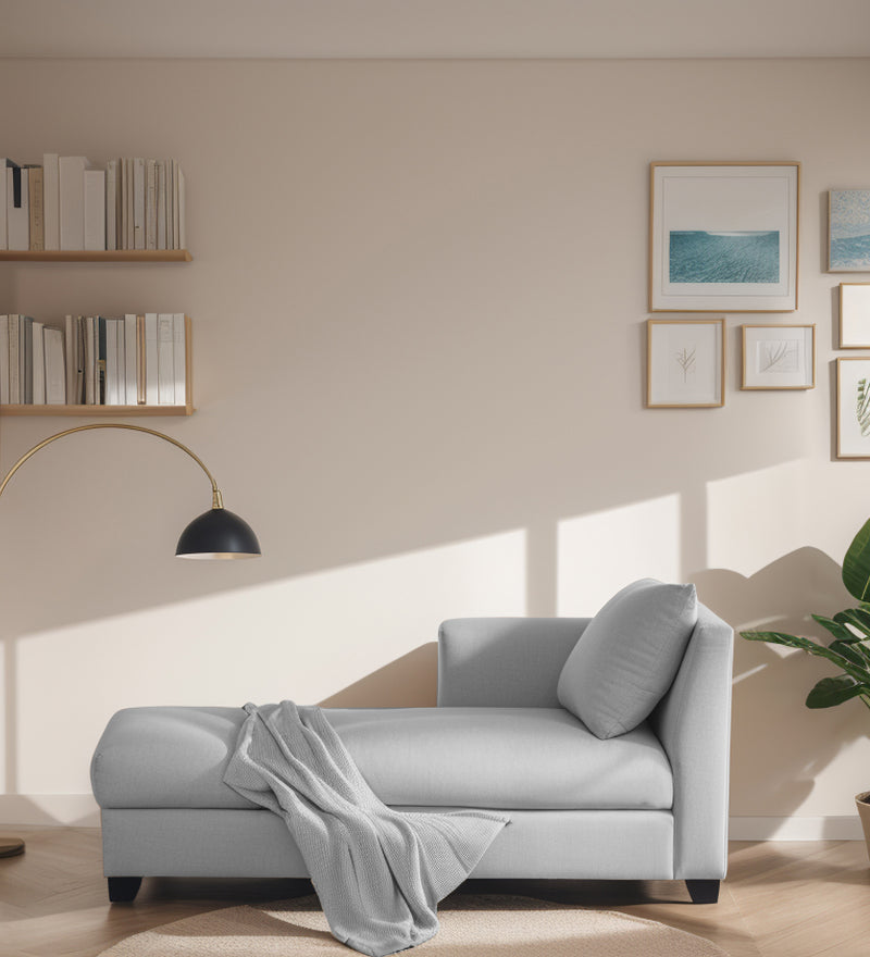 Ethos Luxury Fabric Lounger Sofa LHS