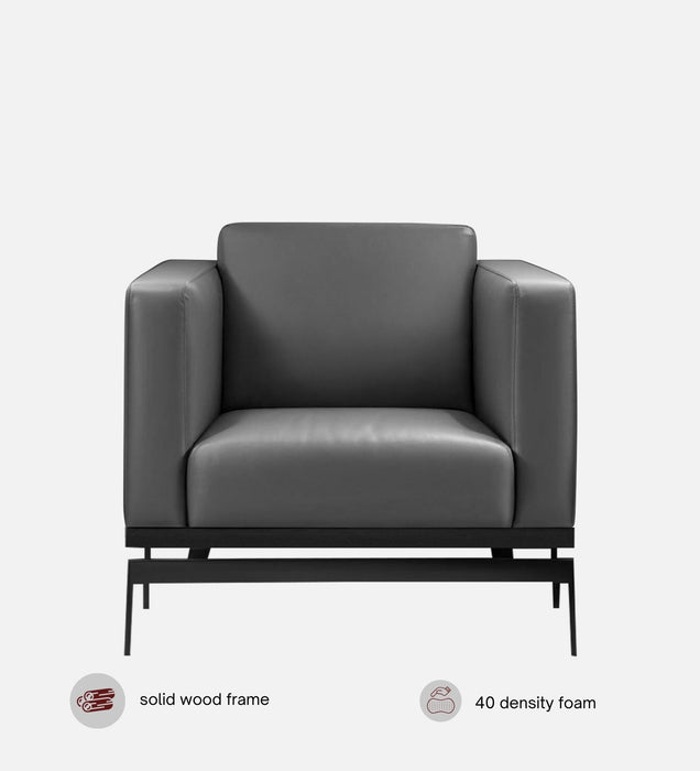 Etternia Leatherette 1 Seater Sofa