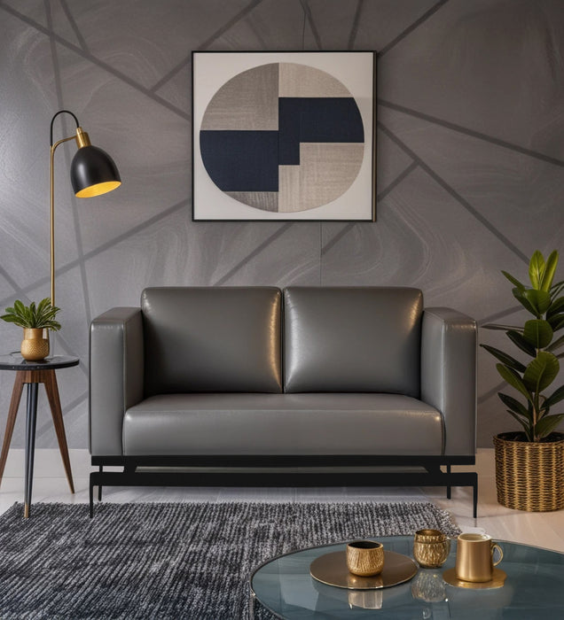 Etternia Leatherette 1 Seater Sofa