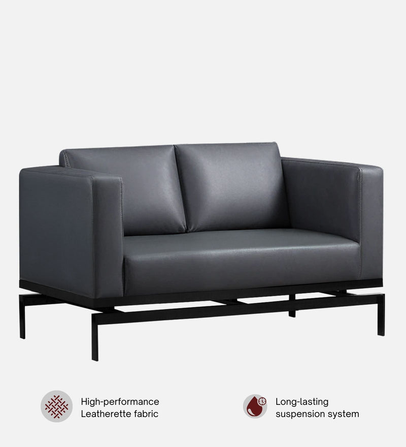 Etternia Leatherette 1 Seater Sofa