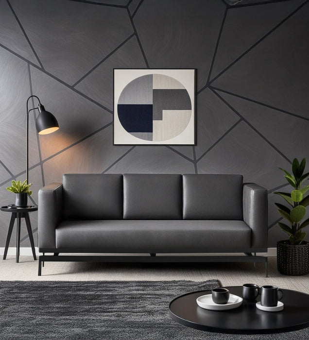 Etternia Leatherette 1 Seater Sofa