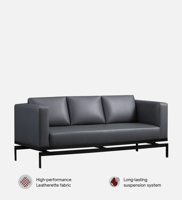 Etternia Leatherette 1 Seater Sofa