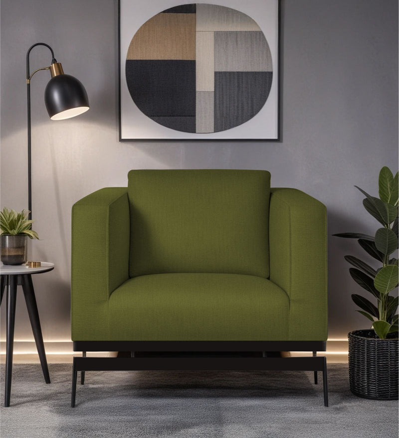 Etternia Leatherette 1 Seater Sofa