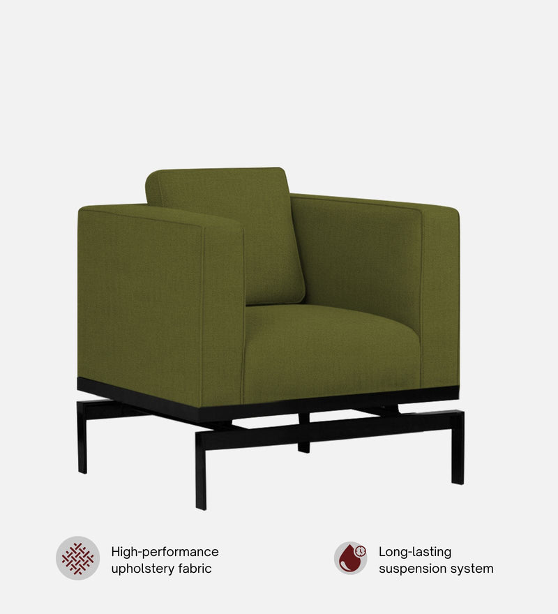 Etternia Leatherette 1 Seater Sofa